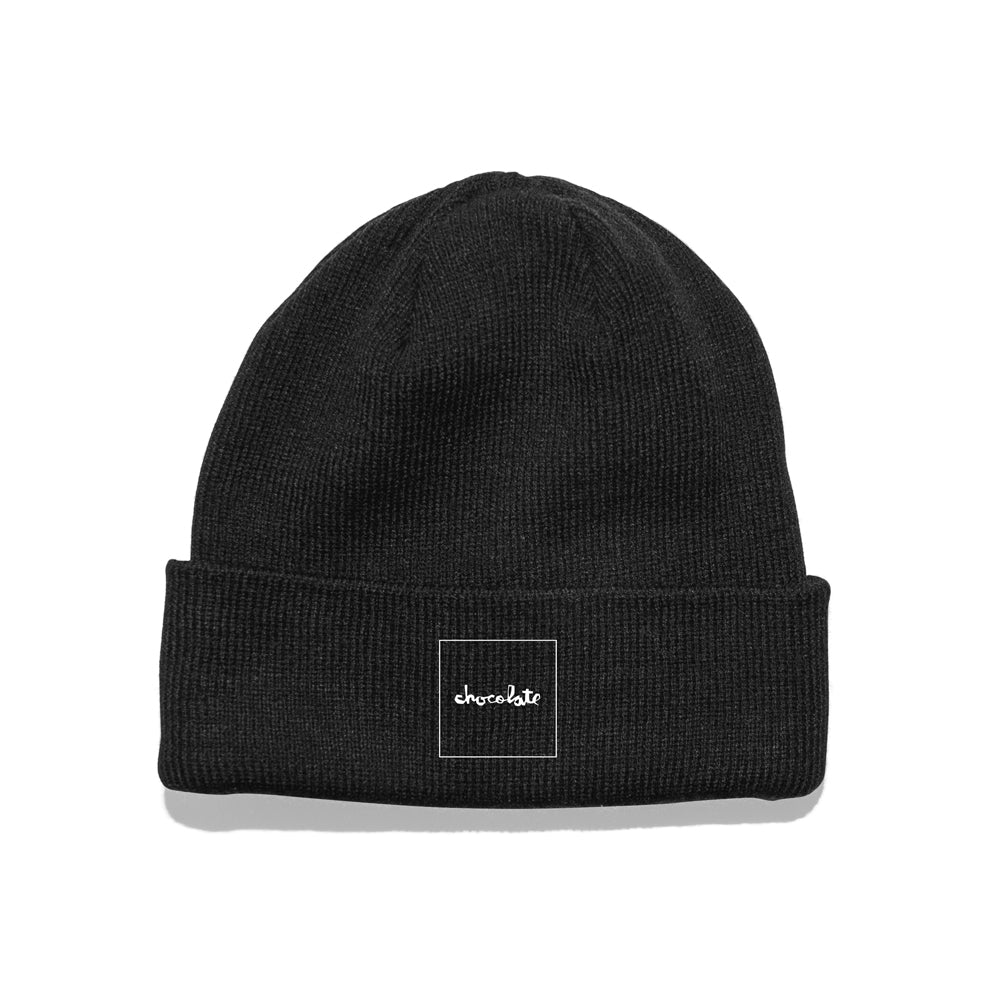 Chocolate Skateboards OG Square Beanie - Black'