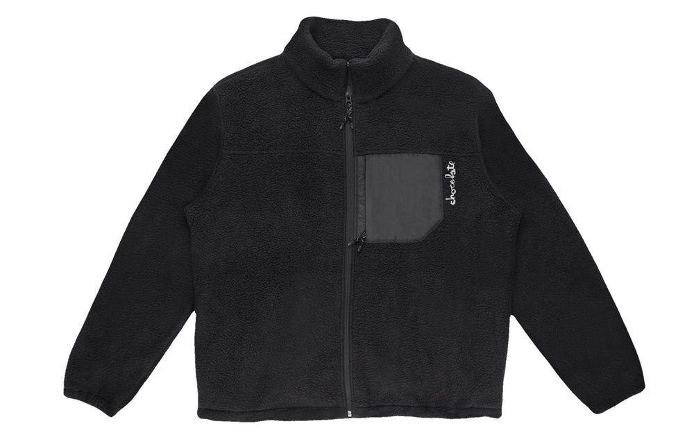 Chocolate Skateboards Sherpa Jacket - Black