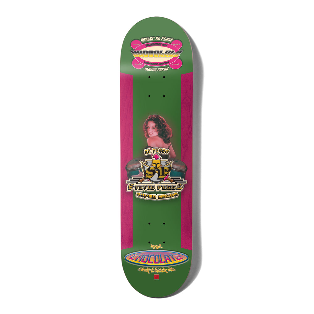 Chocolate Skateboards Stevie Perez Cumbia Chocolate Deck 8.0