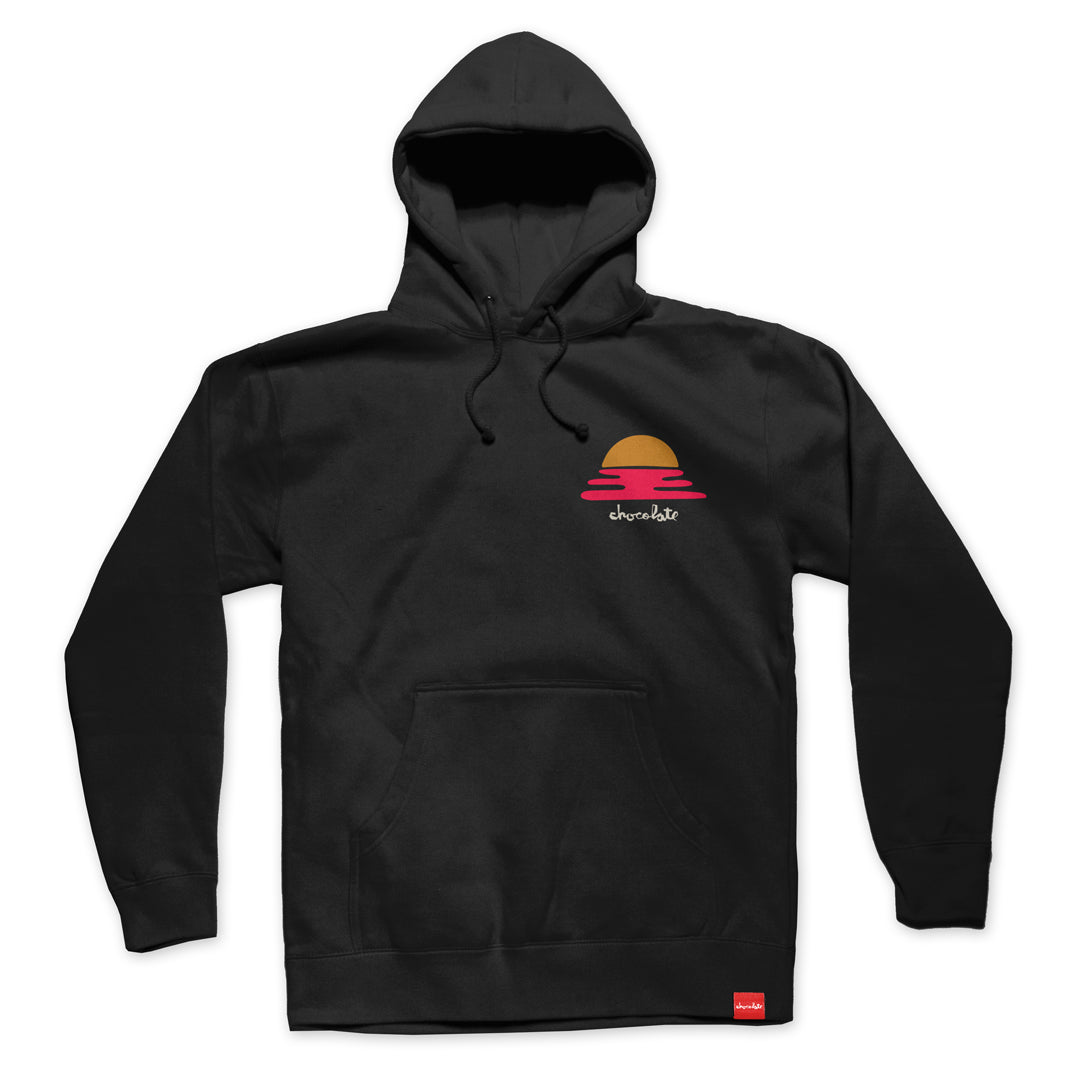 CHOCOLATE SUNSET HOODIE - BLACK