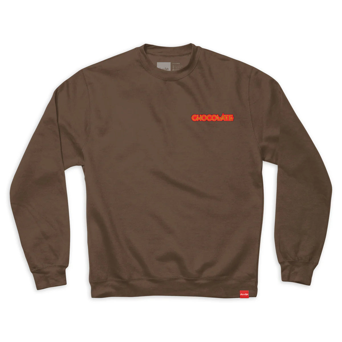 Chocolate Skateboards Parliament Crewneck Fleece - Brown