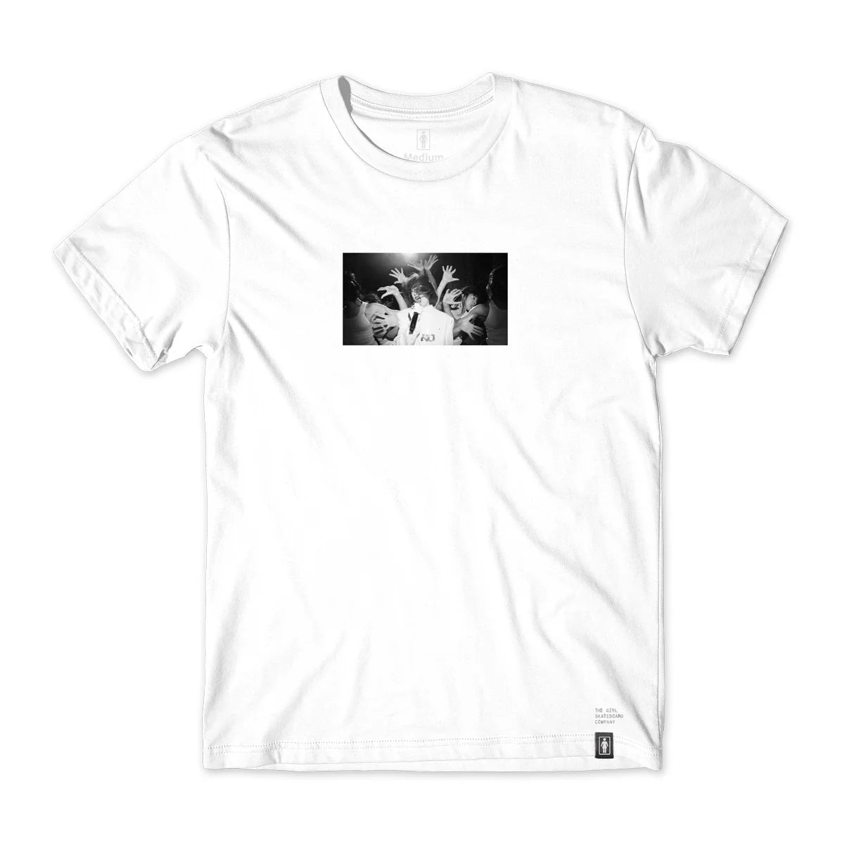 Girl Skateboards Karen O Tee - White