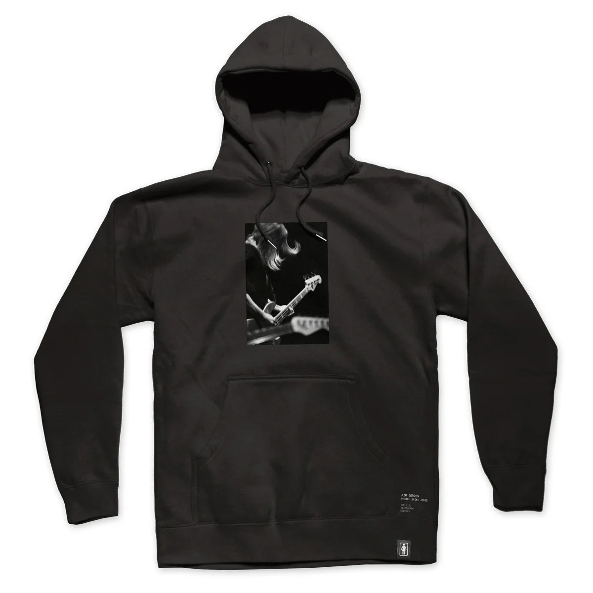 Girl Skateboards Kim Gordon Hoodie - Black