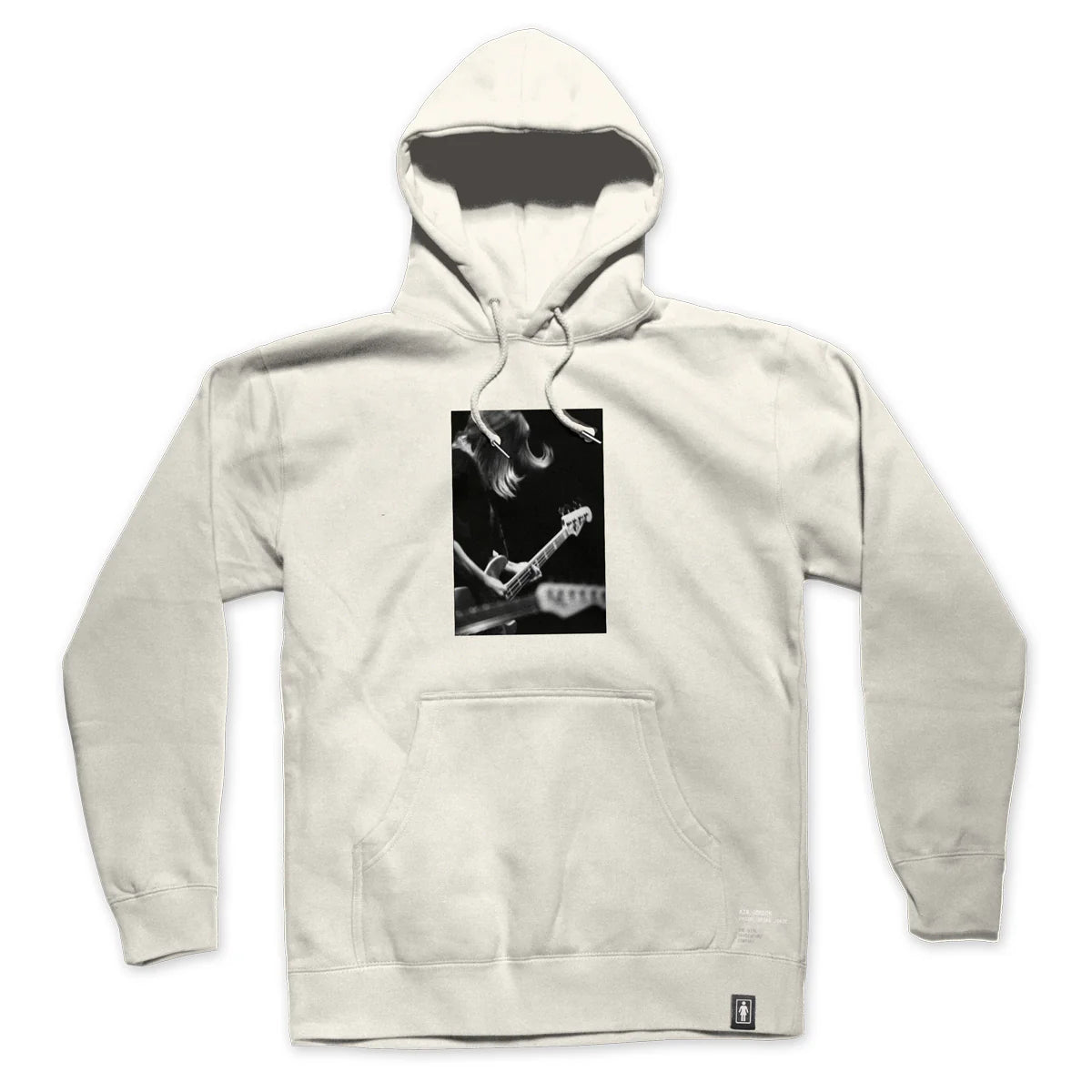 Girl Skateboards Kim Gordon Hoodie - White