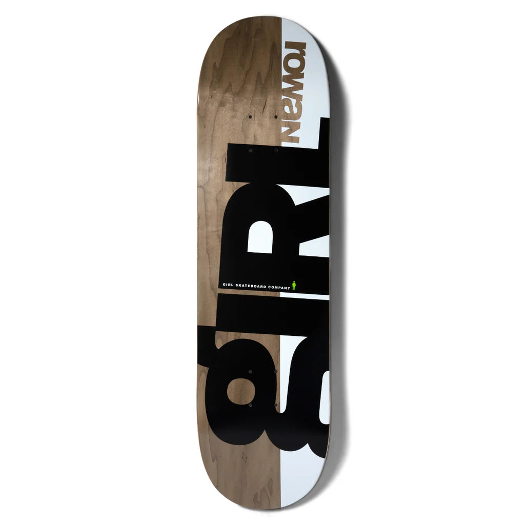 Girl Skateboards Rowan Davis Rising Deck - 8.5 Twin Tip