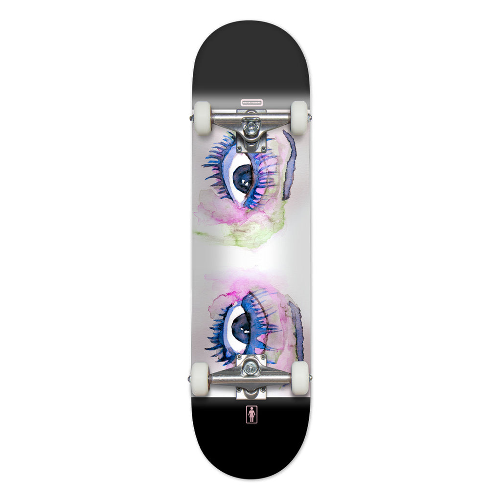 Girl Skateboards Breana Geering Party Eyes Large Girl Complete 7.75"