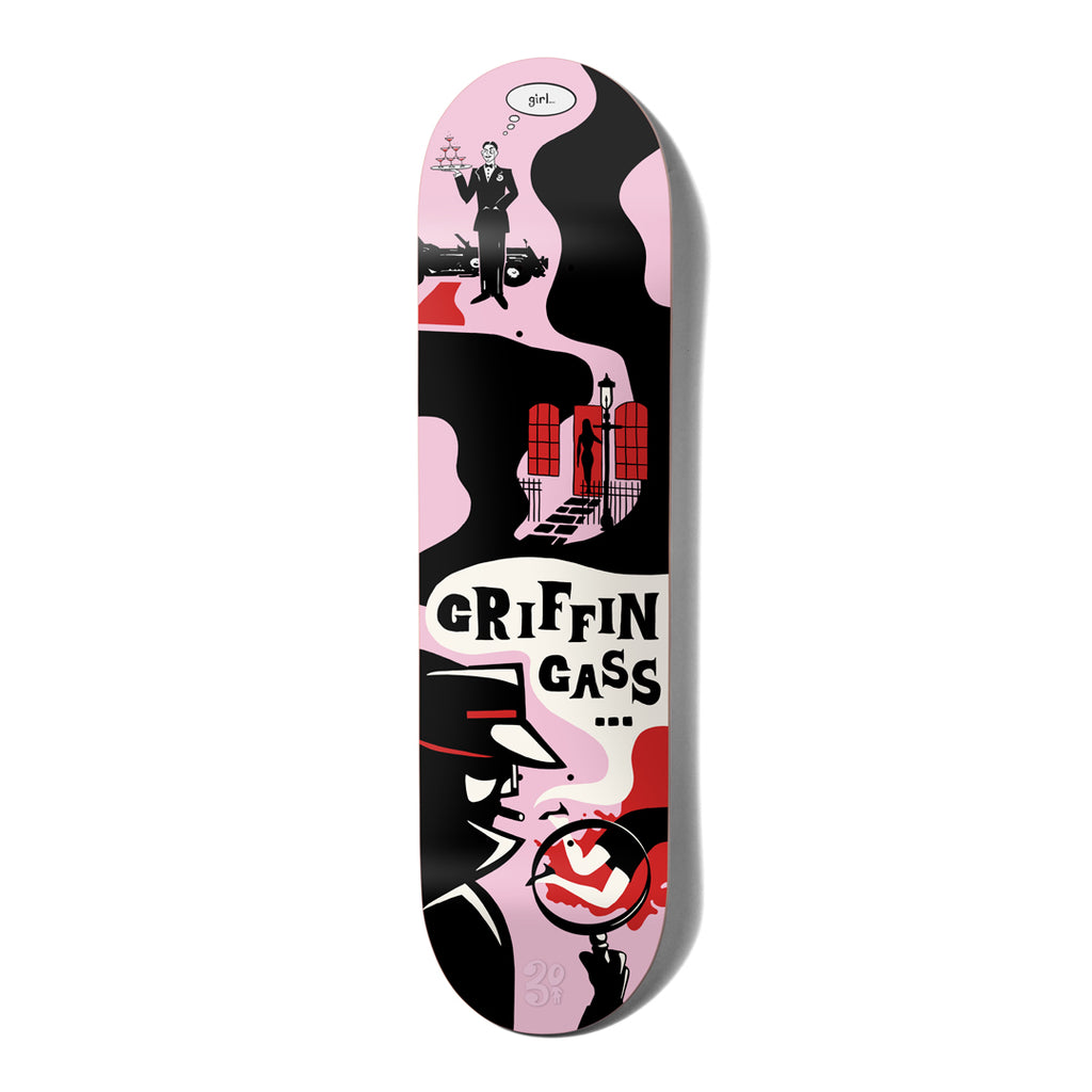 GRIFFIN GASS MYSTERY NOIR GIRL DECK - 8.125