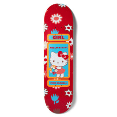 Girl Skateboards Mike Carroll Hello Kitty & Friends Girl Deck 8.0"