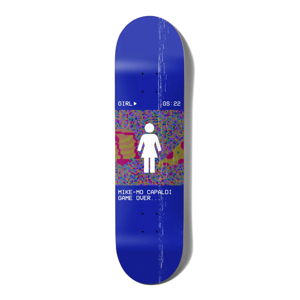 Girl Skateboards Mike Mo Game Over Retirement Deck 8