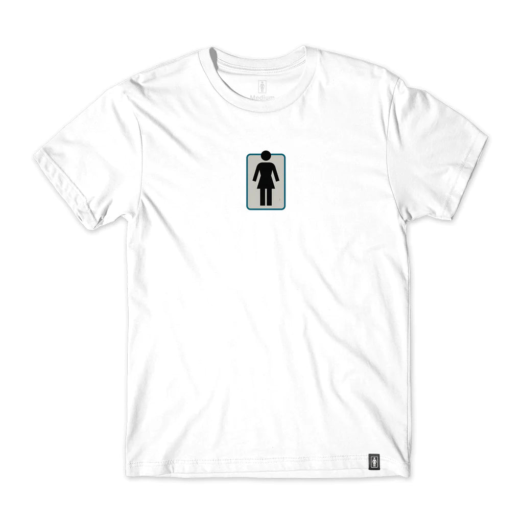 Girl Skateboards Pallet OG Tee - White