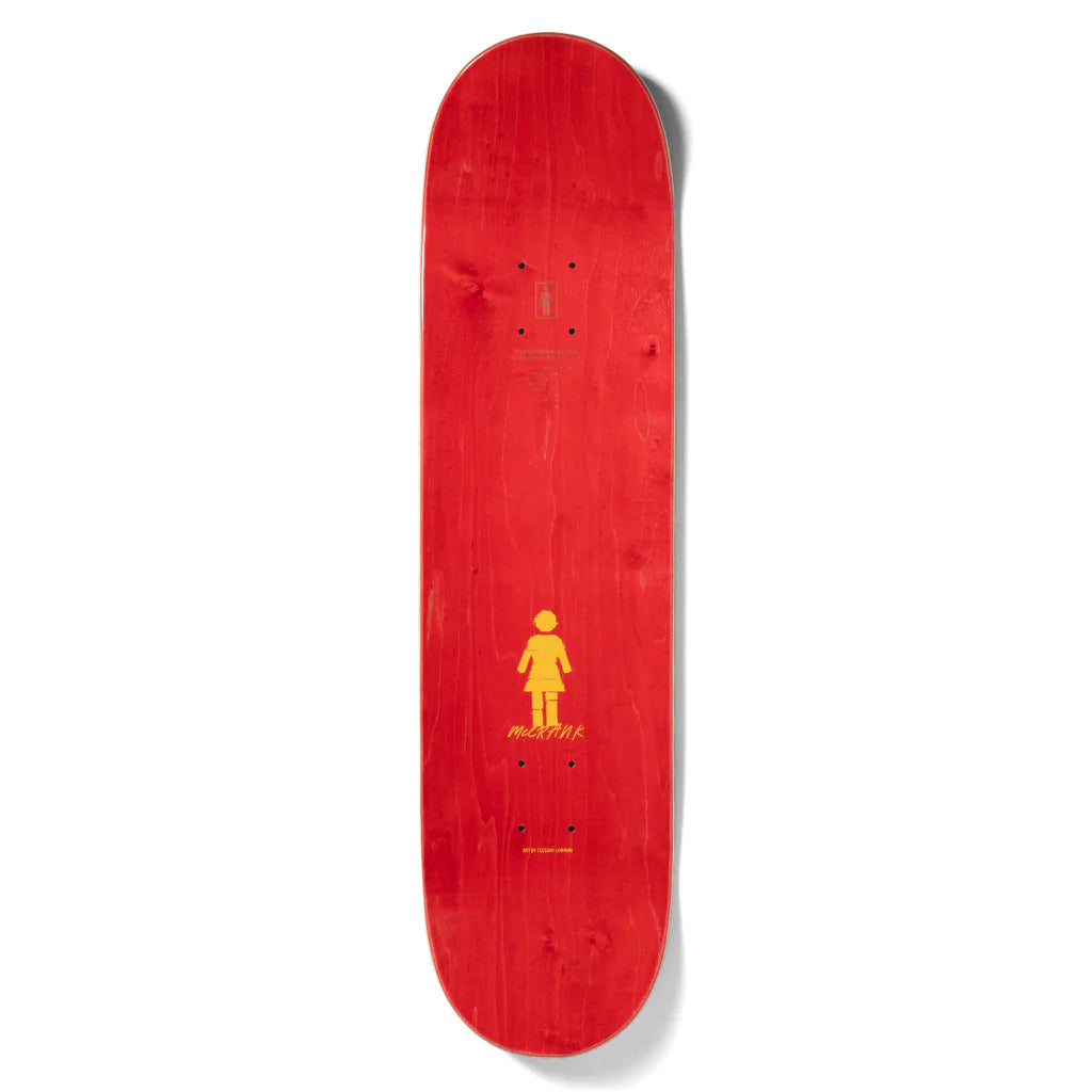 Girl Skateboards Rick McCrank Scraps Deck - 8.25"