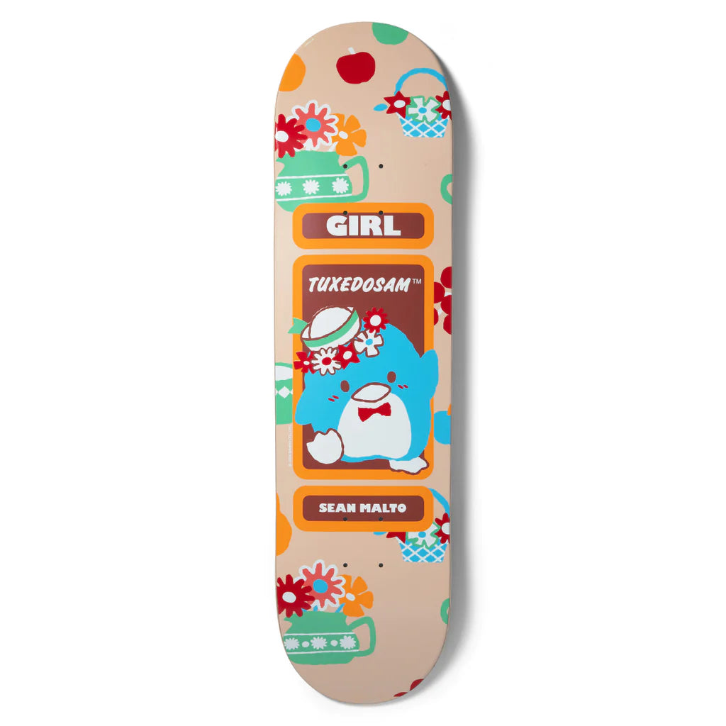 Girl Skateboards Sean Malto Hello Kitty & Friends Girl Deck 8.5" Twin Tip