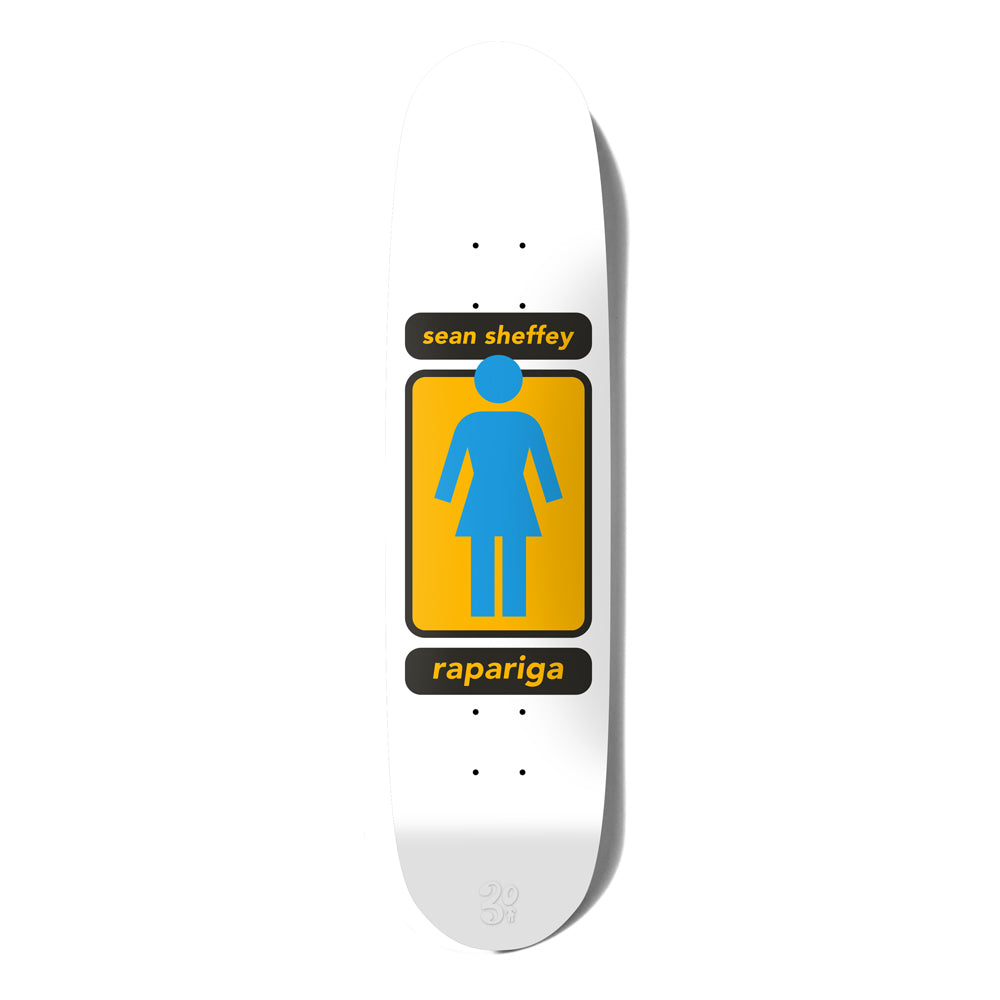 Girl Skateboards Sean Sheffey OG Reissue Deck 7.5 Front 