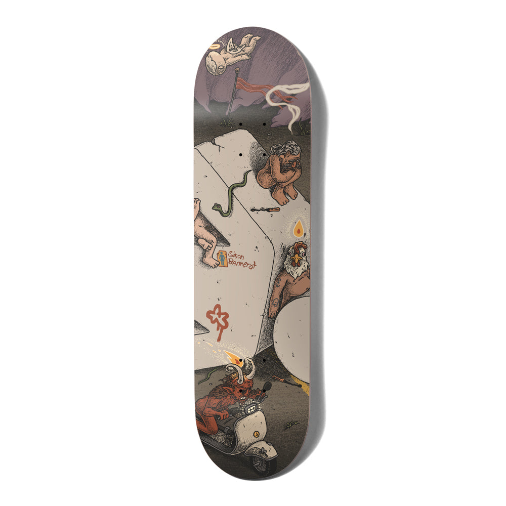 Girl Skateboards Simon Bannerot Monumental Girl Deck 8.5"