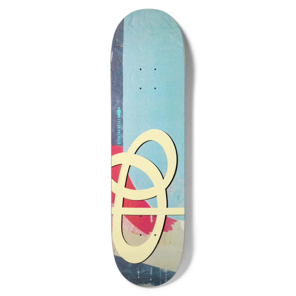 Girl Skateboards Tyler Pacheco Jenkins 30 Swirls Girl Deck 8.375"