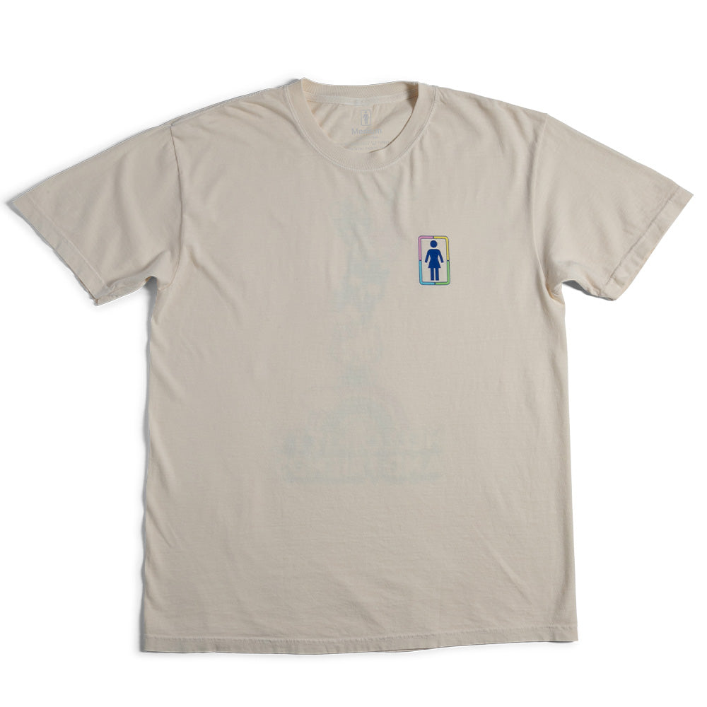 Girl Rainbow Stacked Tee