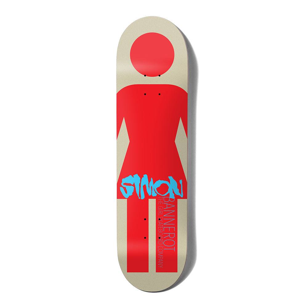 SIMON BANNEROT GIANT METAL OG GIRL DECK - 8.25