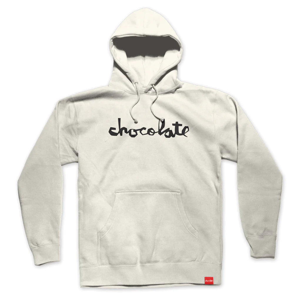 chocolate skateboards chunk pullover hoodie pigment ivory 
