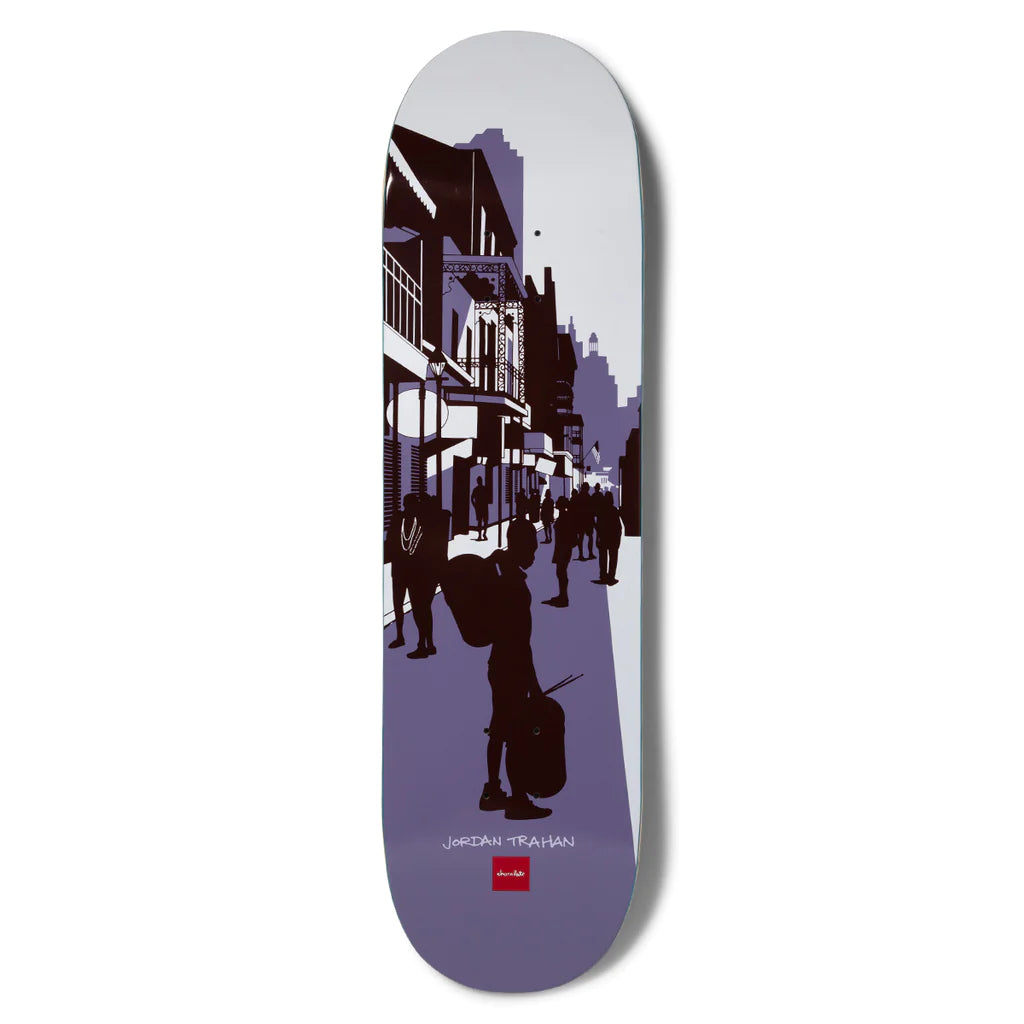 chocolate skateboards jordan trahan city series 23 deck 8.5 front 