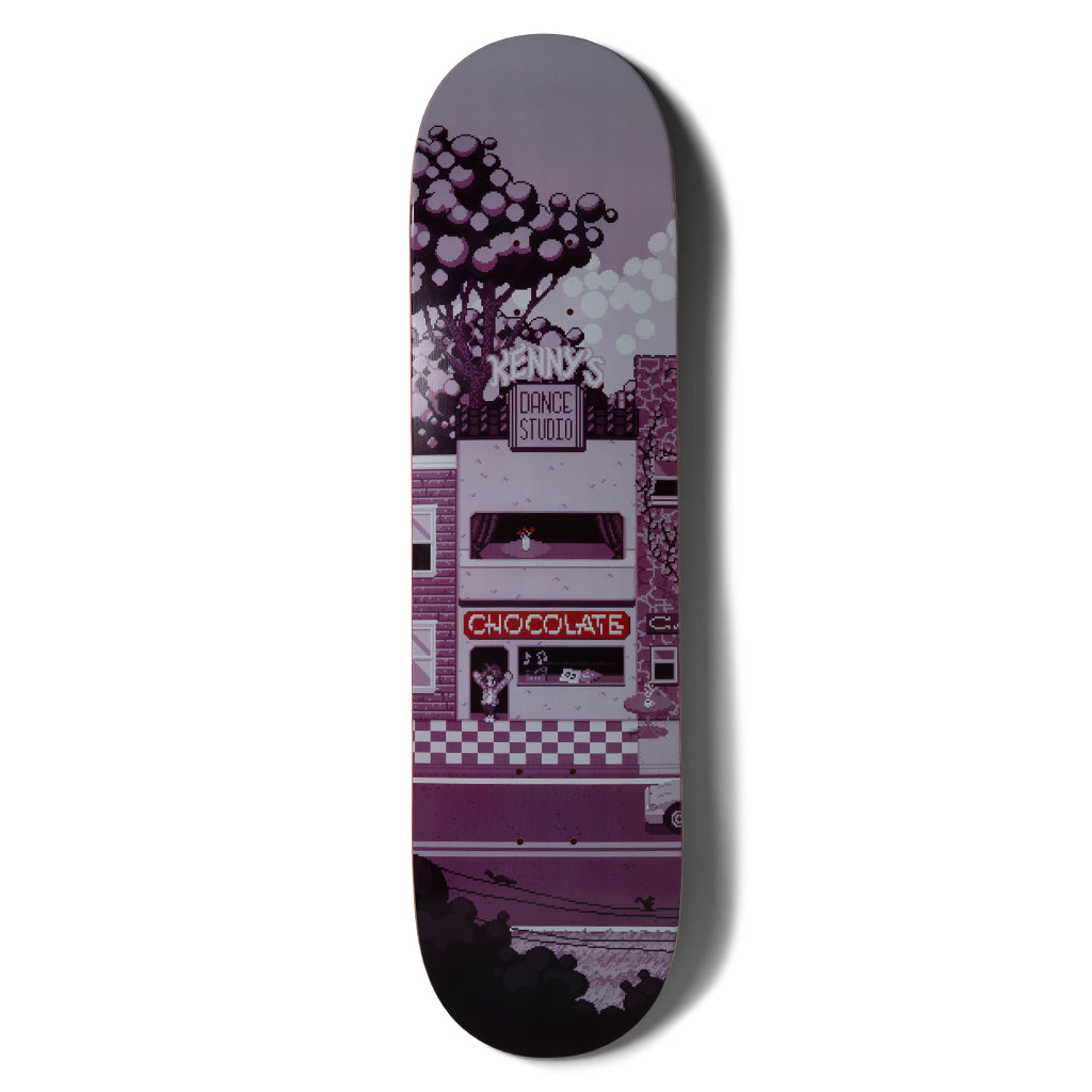 Chocolate Skateboards Kenny Anderson Pixel City Deck - 8.25" Twin Tail