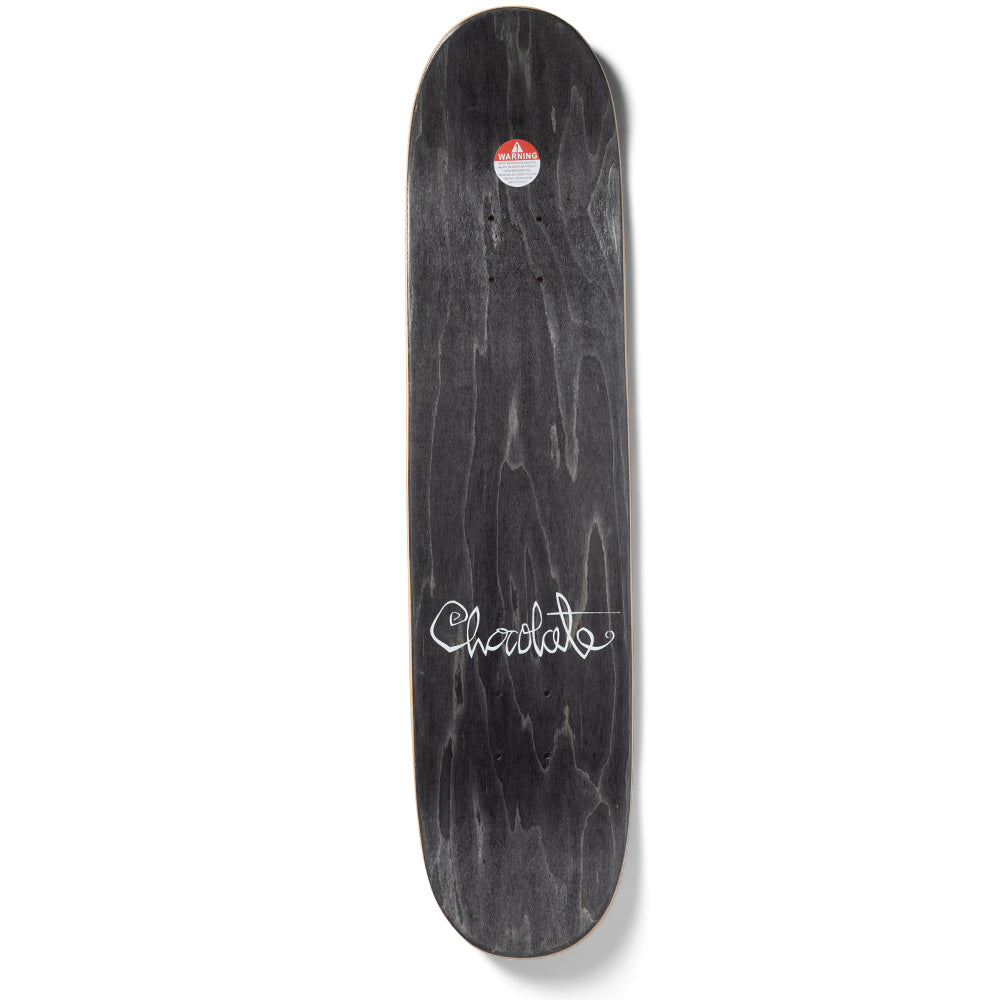 Crailstore Canada. Girl Rodriguez Poe Reissue Deck - Top ply view featuring woodgrain finish and pre-drilled truck holes.