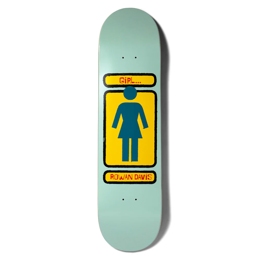 Girl Skateboards Rowan Davis Hand Shakers Deck - 8.25"