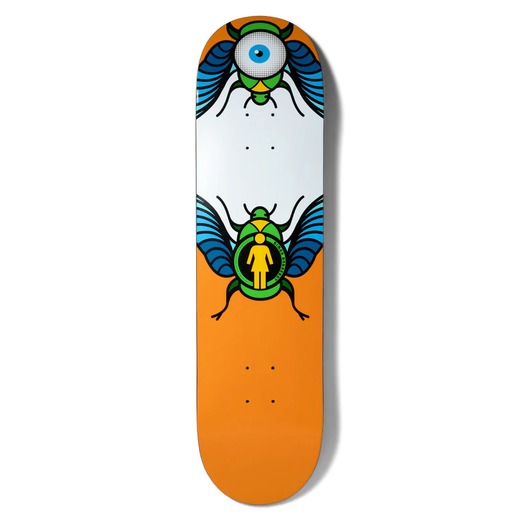 SIMON BANNEROT BEETLE BUM GIRL DECK - 8.25