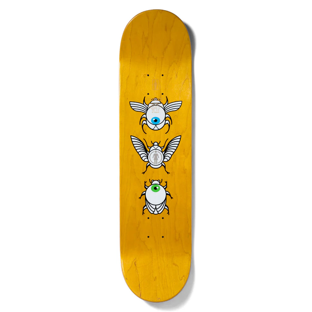 SIMON BANNEROT BEETLE BUM GIRL DECK - 8.25