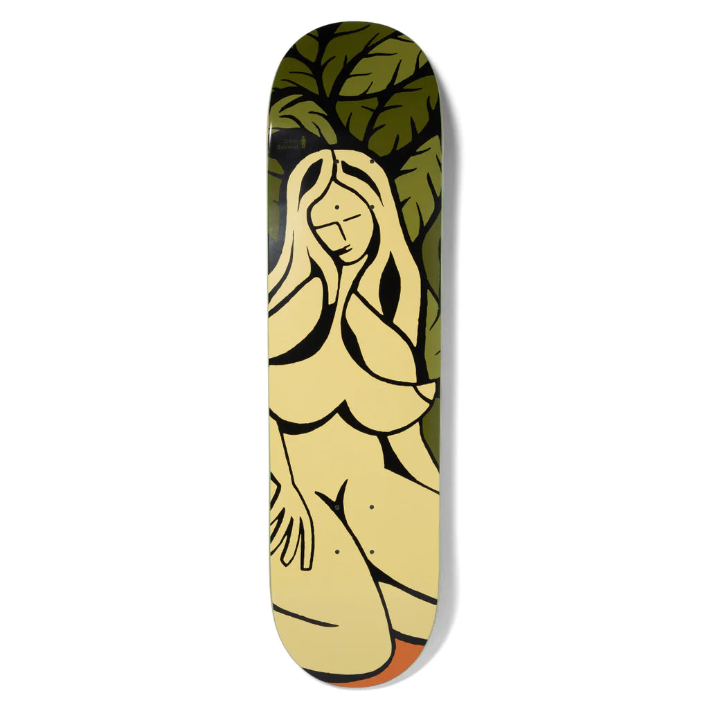 girl skateboards Simon bannerot dryad contemplation deck 8.25 front 