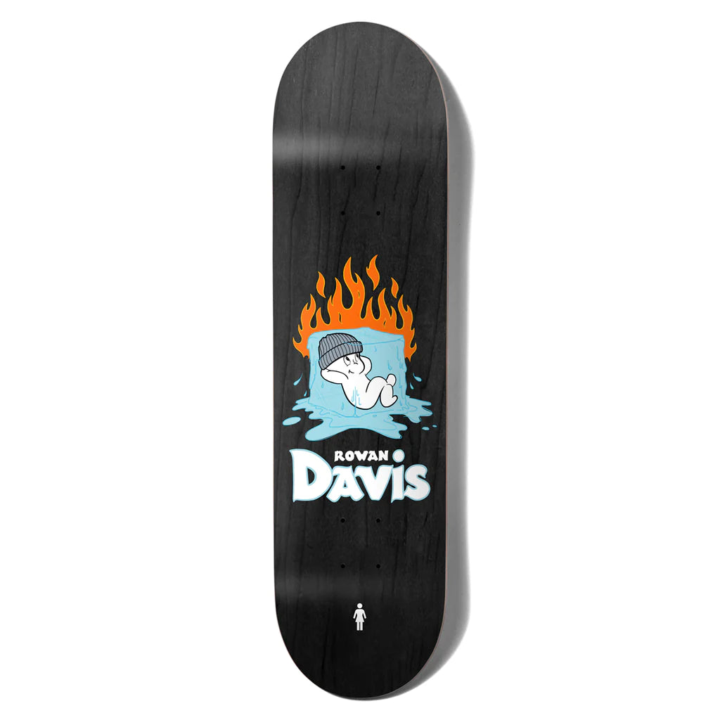 girl skateboards rowan davis one off deck.8.5 