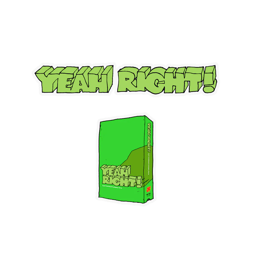 GIRL YEAH RIGHT STICKERS 10 PACK