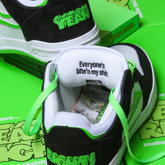 lakai footwear yeah right telford low black white green