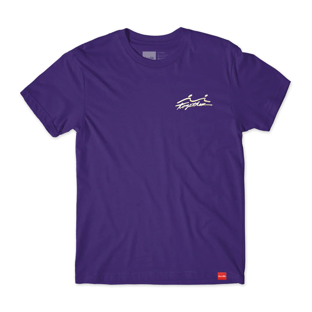 CHOCOLATE TOGETHER TEE - PURPLE