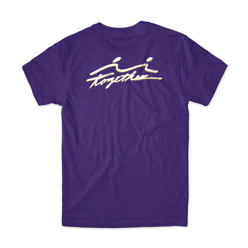 CHOCOLATE TOGETHER TEE - PURPLE