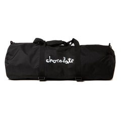 CHOCOLATE SKATEBOARDS CARRIER BAG BACKPACK BLACK FRONT