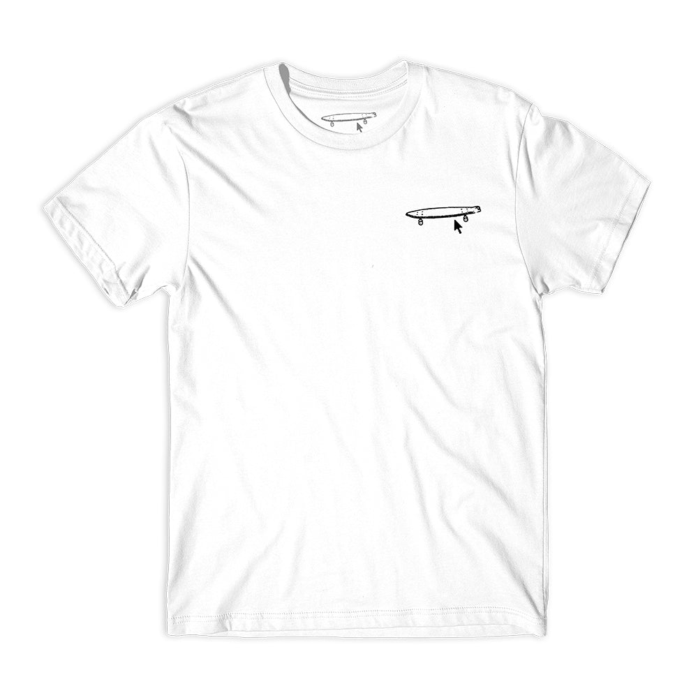 CRAILTAP BOARDAGRAM TEE - WHITE