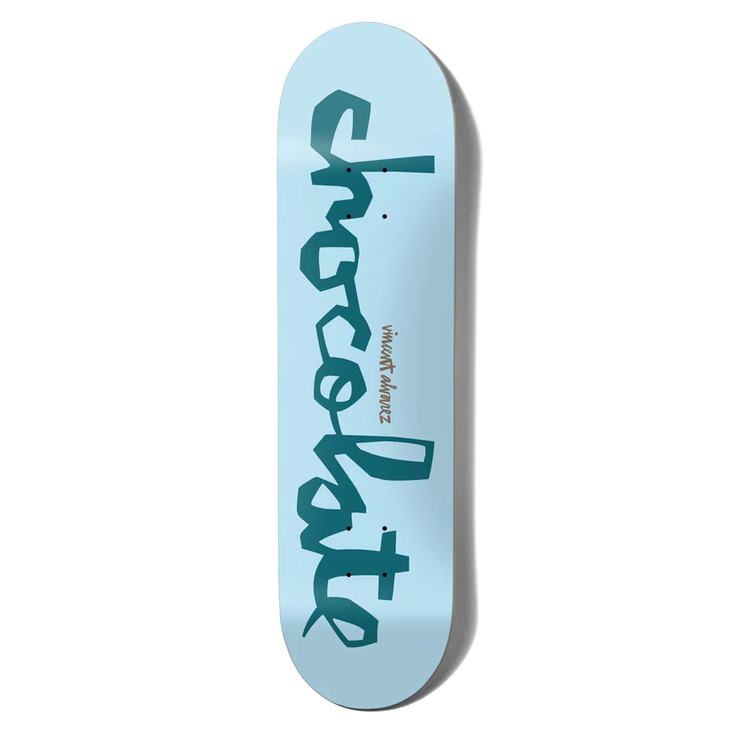 Chocolate skateboards vincent alvarez og chunk deck 8 blue front