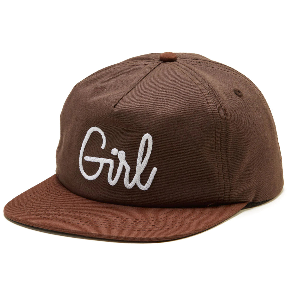 Girl SKateboards Script Chain snapback hat 