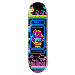 Girl skateboards Sean Malto kawii arcade skateboard deck 8.125