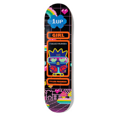Girl skateboards Tyler Pacheco kawii arcade skateboard deck 8.375 front