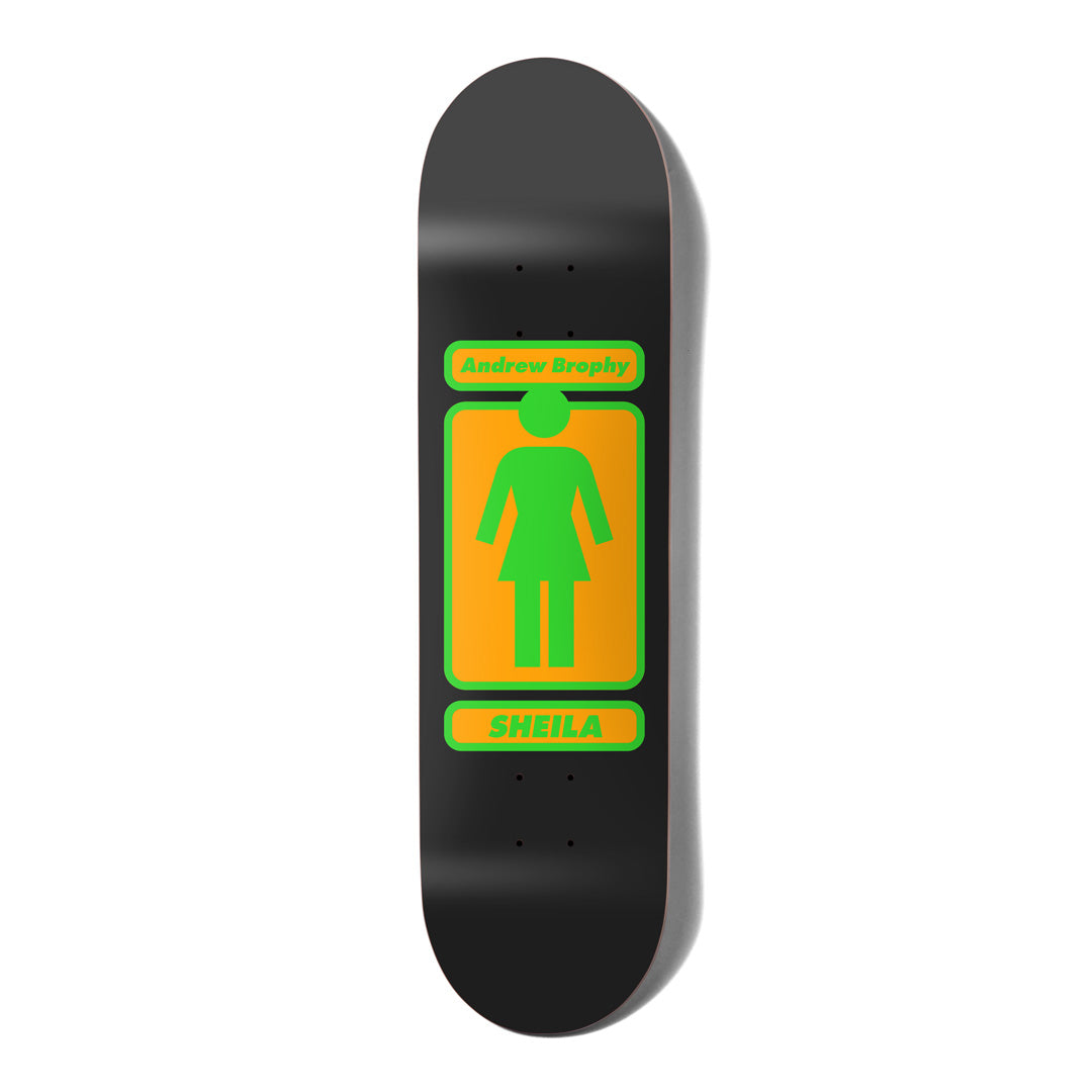 Girl skateboards andrew brophy 93 til deck 8 black 