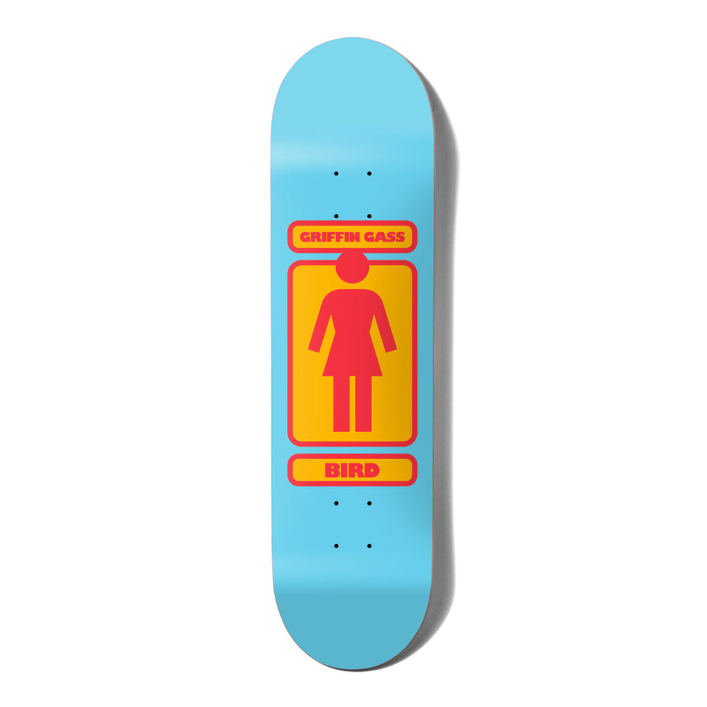 Girl skateboards griffin gass 93 til deck 8.125 blue 
