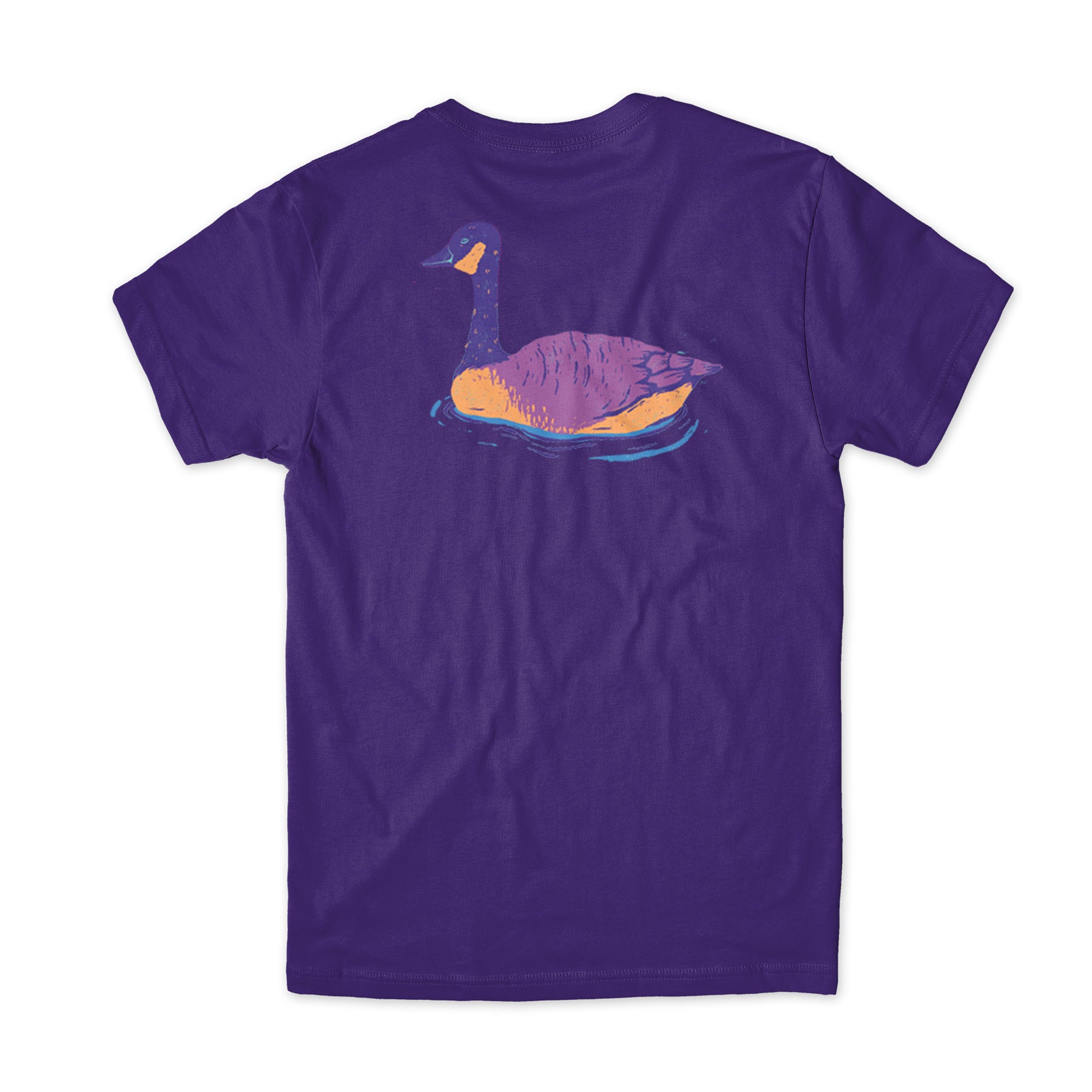 chocolate Skateboards sasgoose tee youth purple back