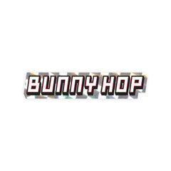 chocolate skateboards bunny hop 7 foil sticker 25 pack