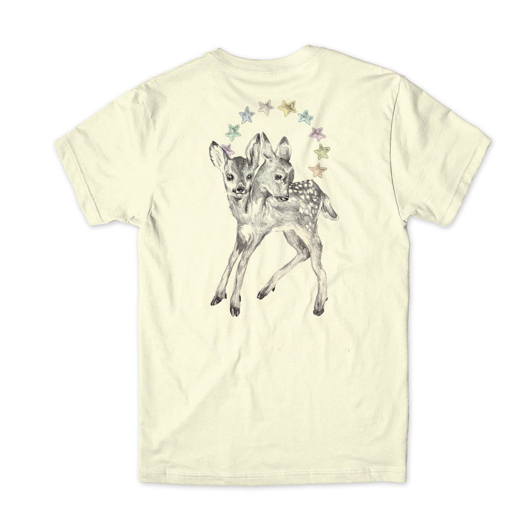 chocolate skateboards halcyon comfort short sleeve tee ivory back 
