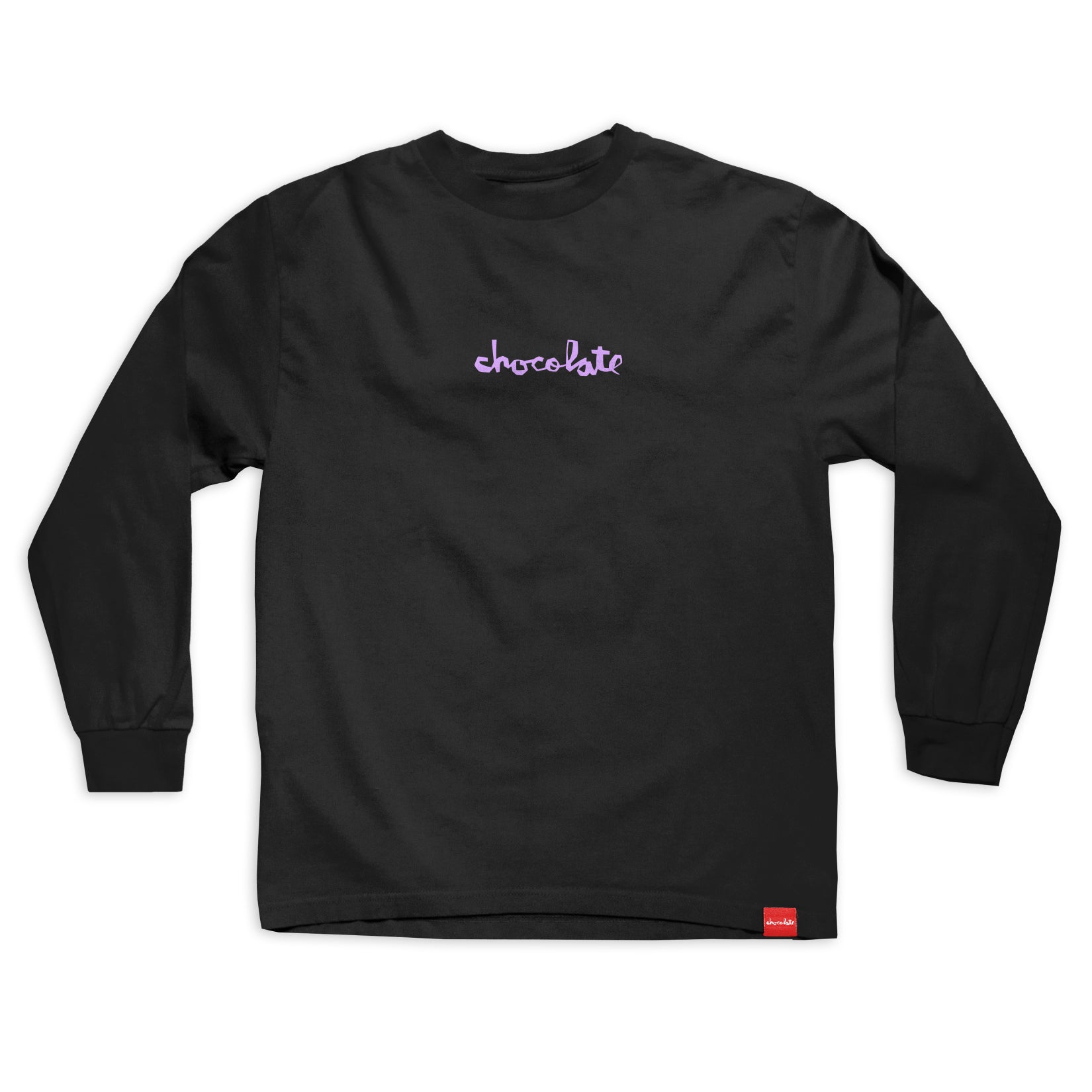 chocolate skateboards og chunk youth long sleeve tee black