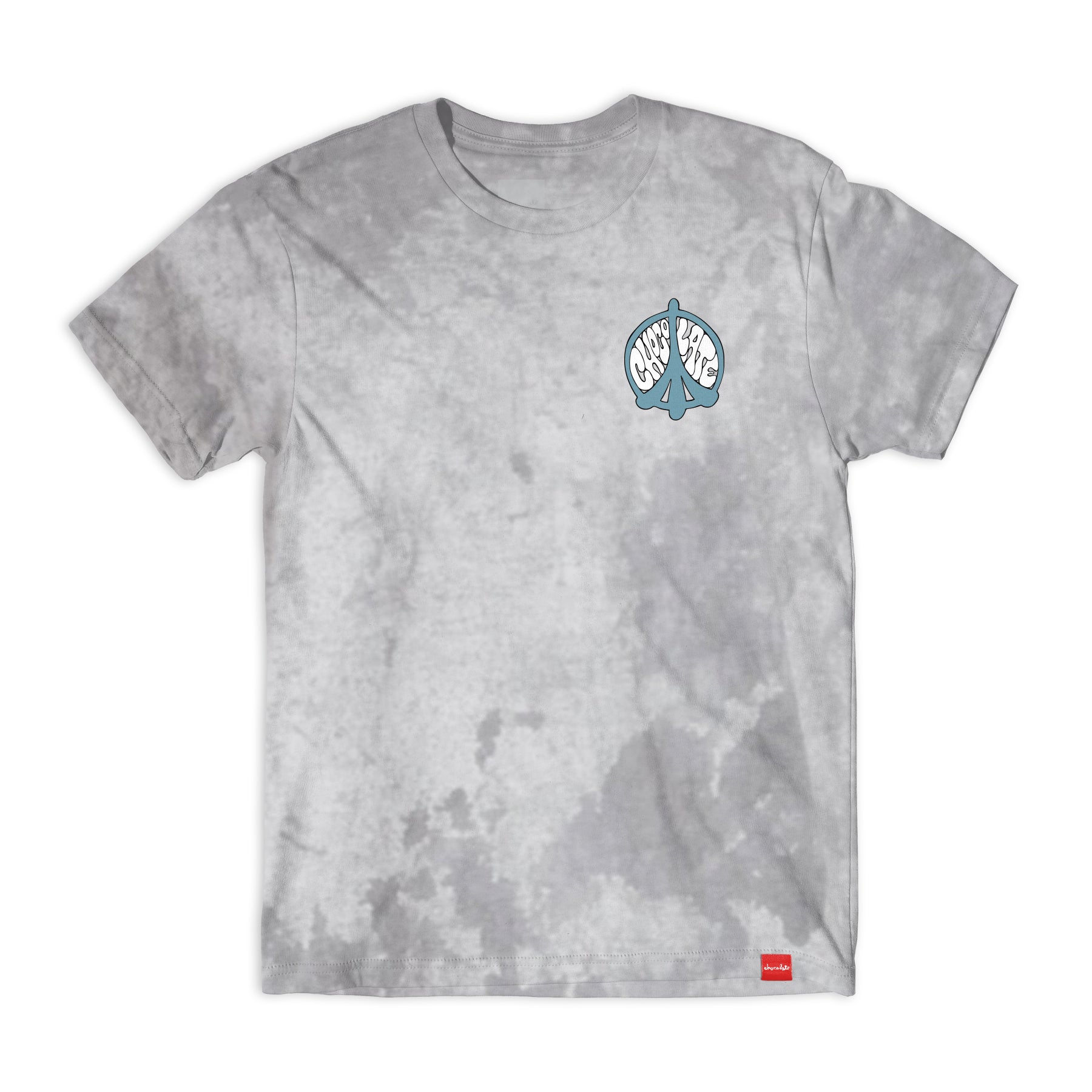 chocolate skateboards peace comfort tee smoke