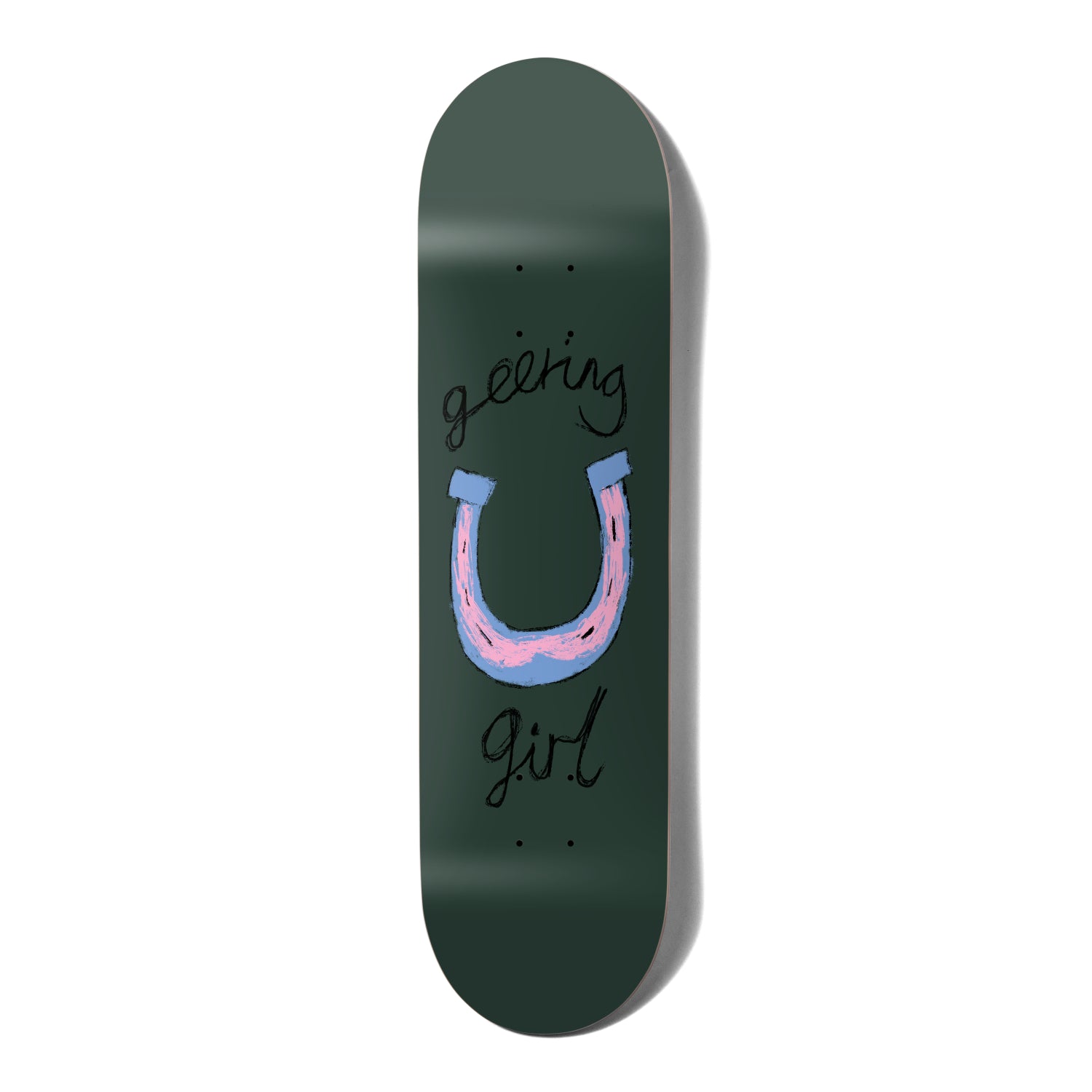 girl skateboards breana geering horse deck skateboard deck 8