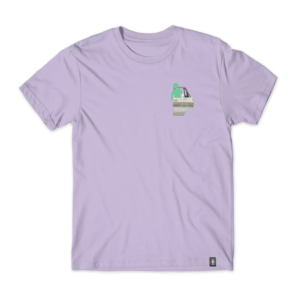 girl skateboards peekaboo comfort short sleeve tee ivory 