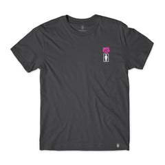 girl skateboards tokyo speed character tee graphite front 